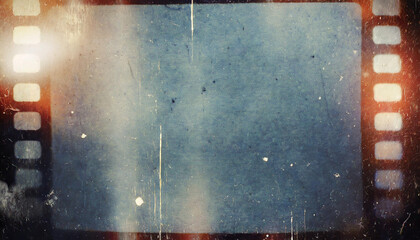 Abstract film texture background with grain, dust and light leaks; old paper concept; grunge textures