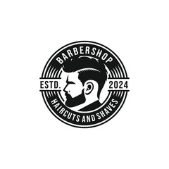 Barbershop logo vector