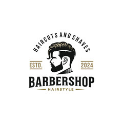 Barbershop logo vector