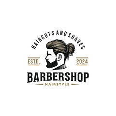 Barbershop logo vector