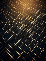 grid thin beige lines with a dark background in perspective 