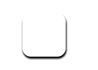 Obraz premium Realistic rounded shadow effect on transparent background