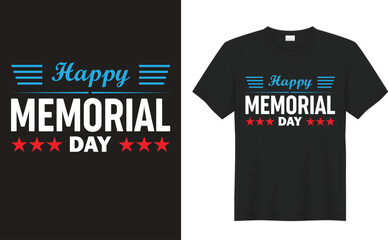 Memorial Day Graphic T-shirt Design. Happy Memorial Day. This is amazing memorial day t-shirt design for smart people. Happy Memorial Day t-shirt design vector.
 - obrazy, fototapety, plakaty