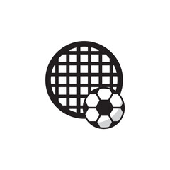 Ball in net icon