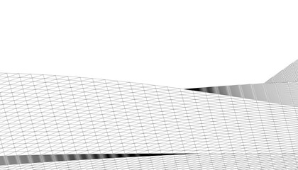 Building 3d structure. Architectural background. 