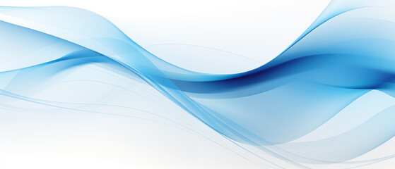 Elegant Abstract Blue Wave Background for Stylish Design