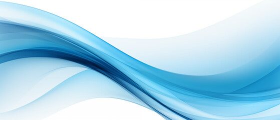 Elegant Flowing Blue Abstract Background for Design Inspiration