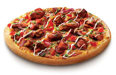 Pizza in high quality png for composition