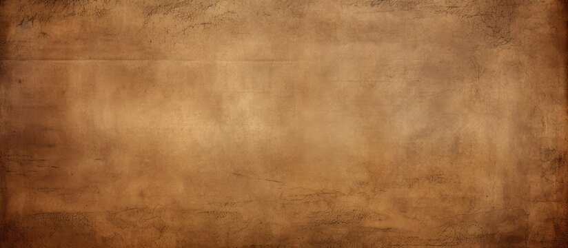 A detailed close-up of a textured brown background, displaying a rough and grungy surface with a variety of earthy tones and uneven patterns