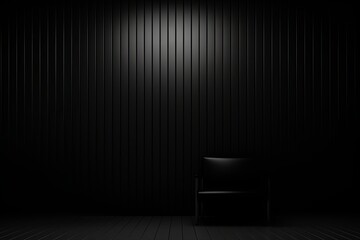 Simple large vertical strip black gradient, front wallpaper - obrazy, fototapety, plakaty