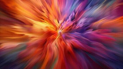 Obraz premium Vibrant Spectrum: Abstract Colorful Gradients