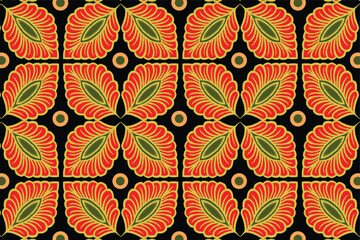 The Kembang Kates Batik motif and its development is a very exclusive motif. Suitable for various functions. Vector EPS 10