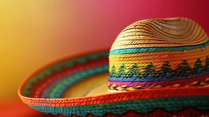 Glorious Iconic Mexican Elements and Vibrant Colors - obrazy, fototapety, plakaty
