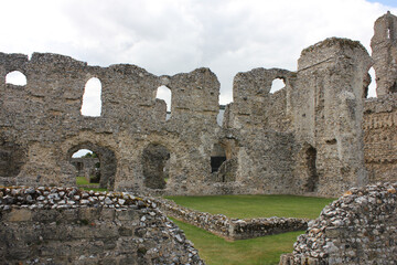 ruins of monastic site in england