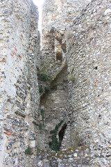 ruins of monastic site in england