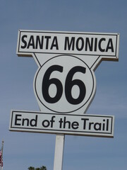 Route 66 Santa Monica Californie