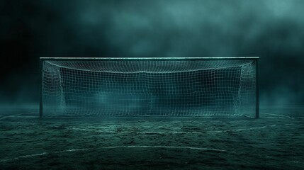 Image of soccer goal net.