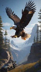 eagle in flight generative ai 