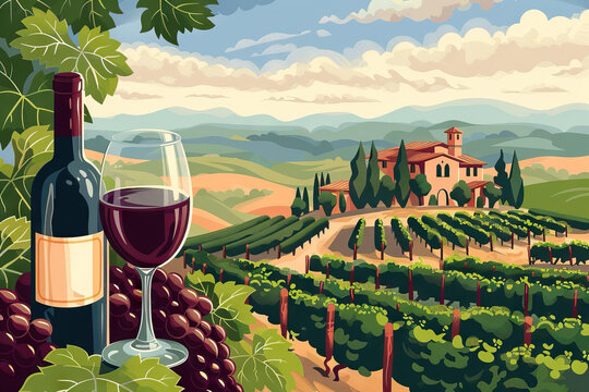 Tuscan Wine Tasting: Sampling Chianti and Brunello Wines in Picturesque Vineyards