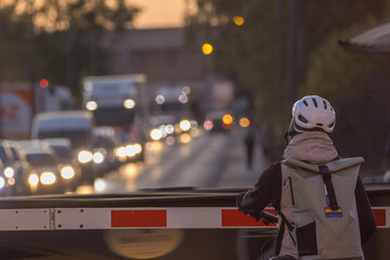 traffic in the city