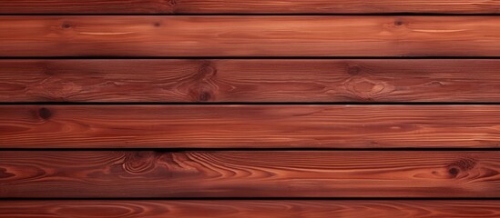 Obraz premium Wooden wall Panel with a clear brown tint showing a natural and rustic appearance