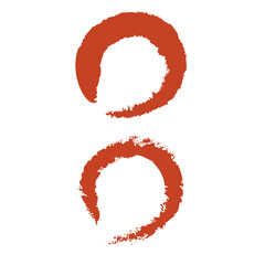 ラフな赤丸セット