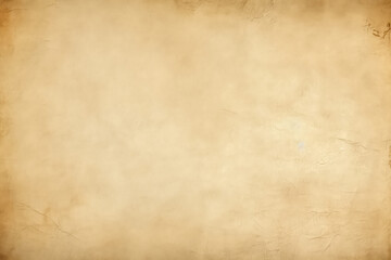 Obraz premium Old vintage paper with a glowing center and grunge vignette. Cream Old Backdrop Background.