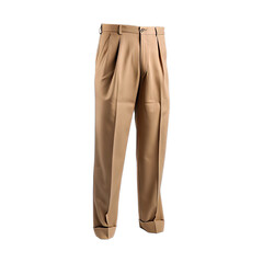 Trousers isolated on transparent png background. Generative ai