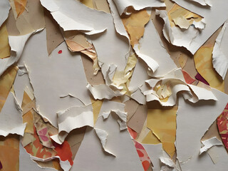 Old Grunge Torn Paper and Crumpled Texture Backgrounds Infuse Handcrafted Appeal into Websites and Posters.
