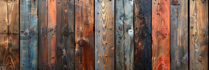 Old wooden pallet plank texture background 
