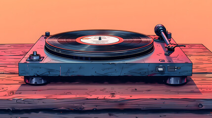 Vinyl Record Player