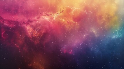Cosmic Colors Explosion Background