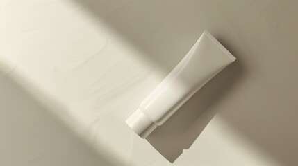 Realistic Cream Tube Packaging Mockup
