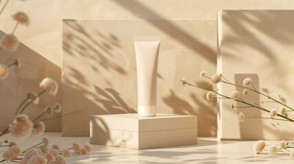 Cosmetic Packaging Mockup
