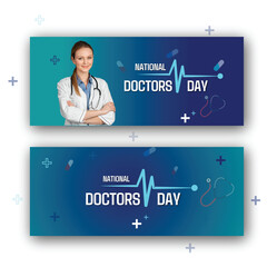 Doctors Day Exclusive Flyer Banner Templates
