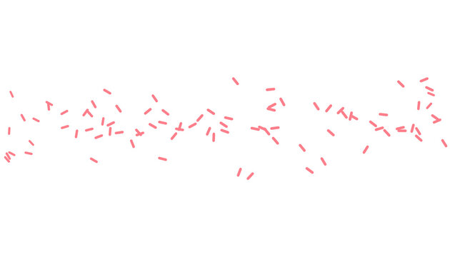 pink confetti sprinkles cake decoration png