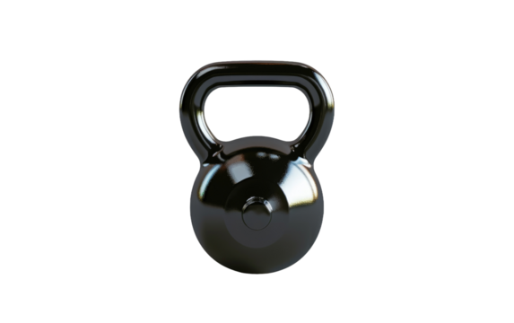 Core Catalyst: The Kettlebell isolated on transparent Background
