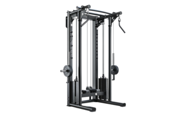 Lat Pulldown Device isolated on transparent Background