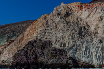 Santorini caldera, Cyclades Islands, Aegean Sea, Greece