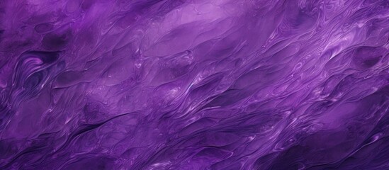 Fototapeta premium Vibrant purple abstract artwork displayed against a deep dark background, creating a striking contrast