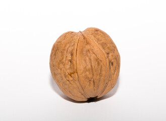 Walnuts are rounded, single-seeded stone fruits of the walnut tree. Tricuspid walnut.