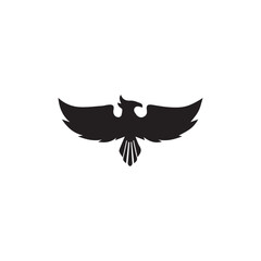 Strong Bird Logo Vector