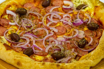 The best and most perfect Brazilian artisanal pizza