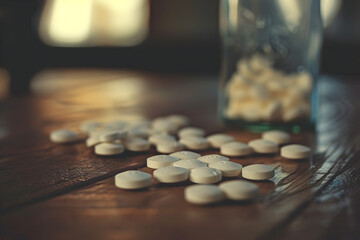 Pharmacy Pills Background