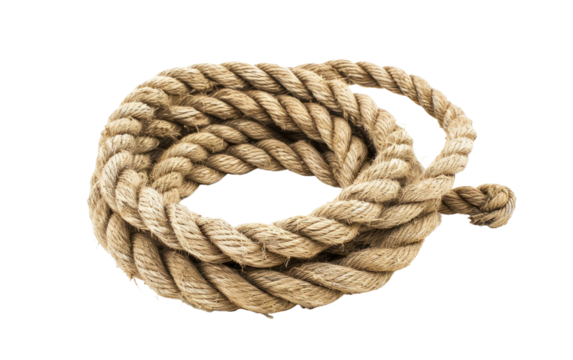 Tricep Workouts with Rope isolated on transparent Background