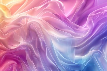 Obraz premium Smooth Blend Rainbow Glow Abstract Background 