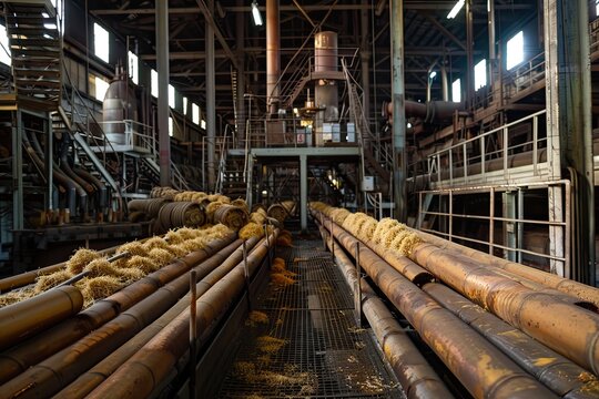 Sugar factory industry line production cane process