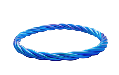 Dynamic Weighted Hoop isolated on transparent Background