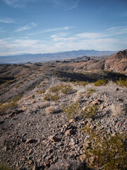 Off roading area in Nevada desert south of Las Vegas