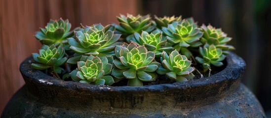 Succulent Plant in a Pot